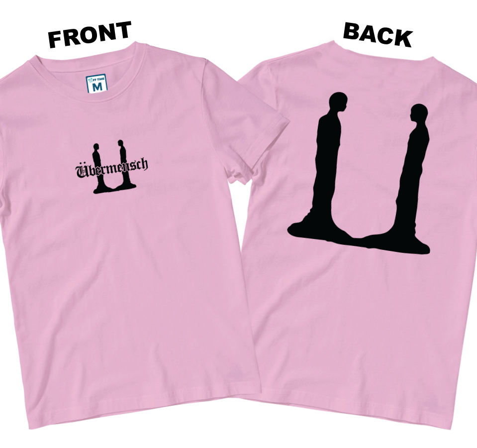 Cotton Shirt: Ubermensh Statue (Front and Back)