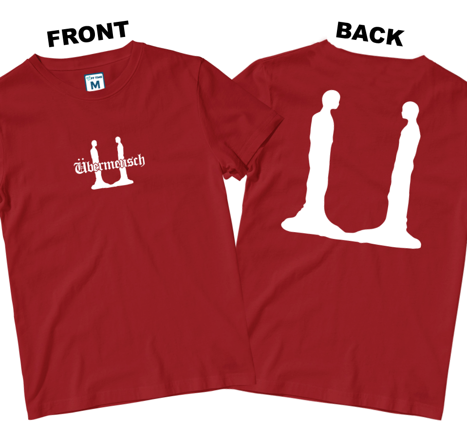 Cotton Shirt: Ubermensh Statue (Front and Back)
