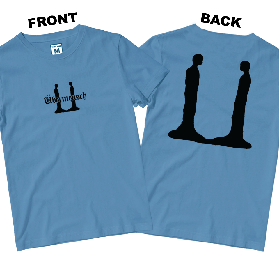 Cotton Shirt: Ubermensh Statue (Front and Back)