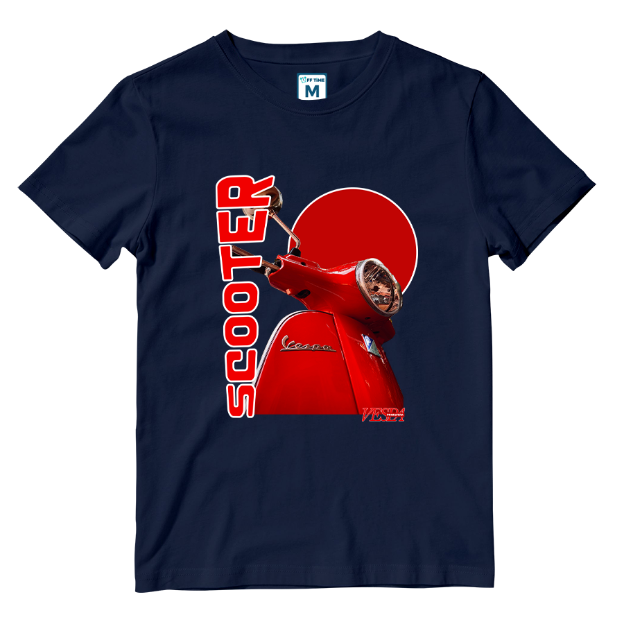 Cotton Shirt: VESPA PRIMAVERA