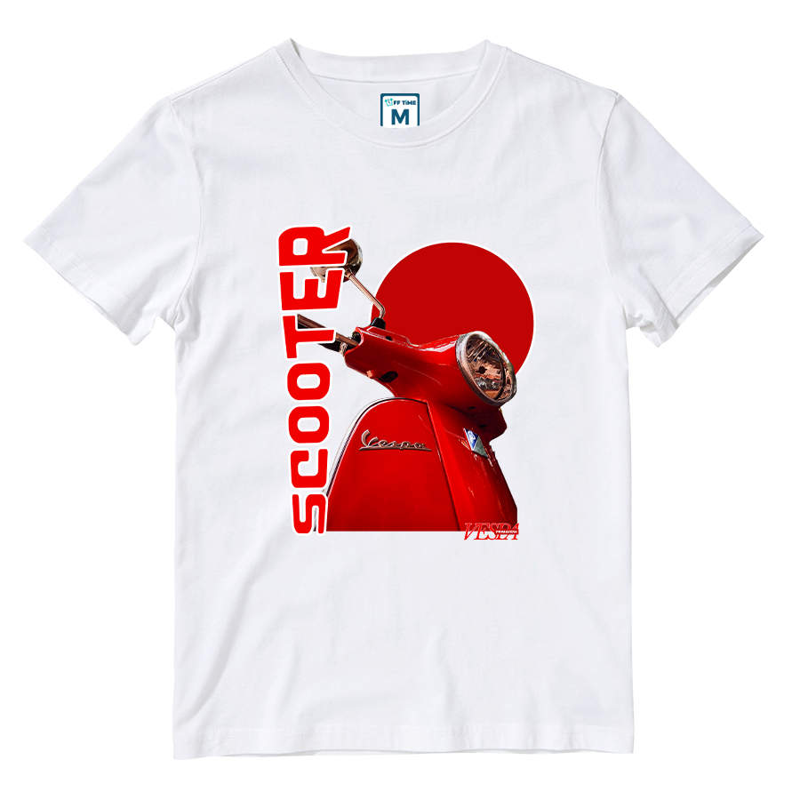 Cotton Shirt: VESPA PRIMAVERA