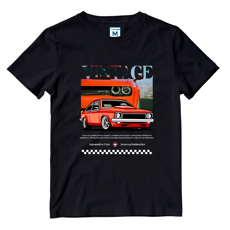 Cotton Shirt: VINTAGE CAR