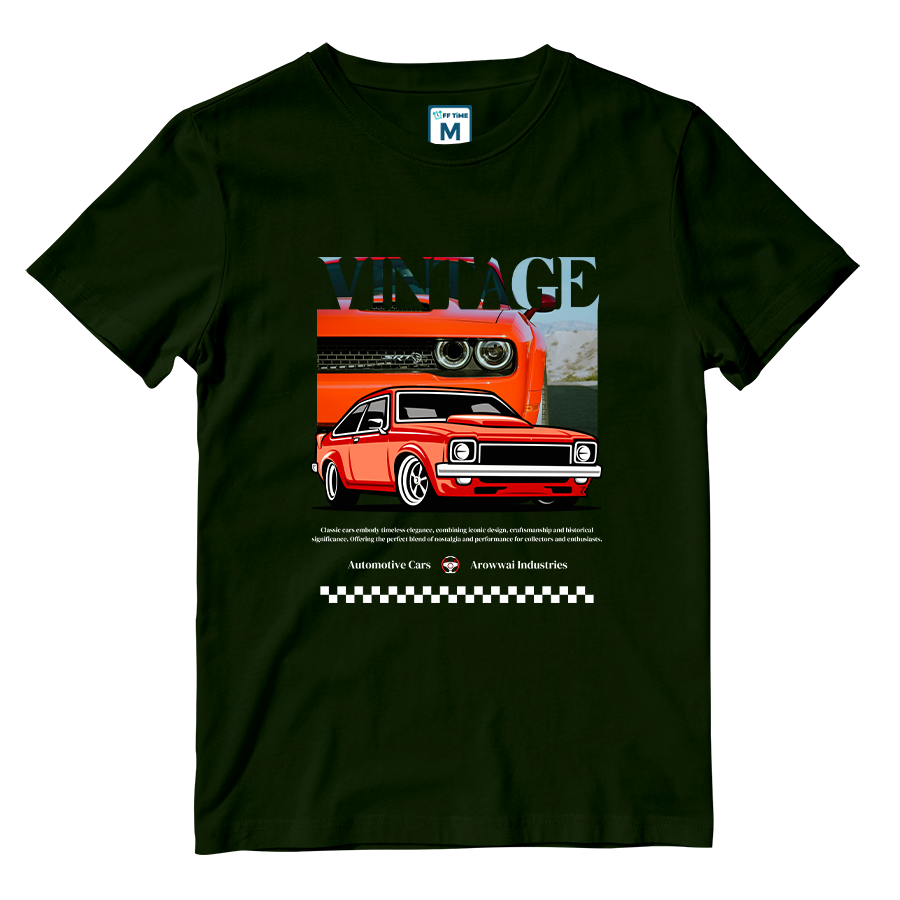 Cotton Shirt: VINTAGE CAR