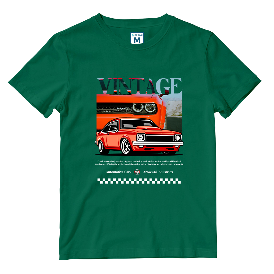 Cotton Shirt: VINTAGE CAR