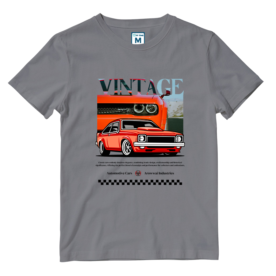 Cotton Shirt: VINTAGE CAR