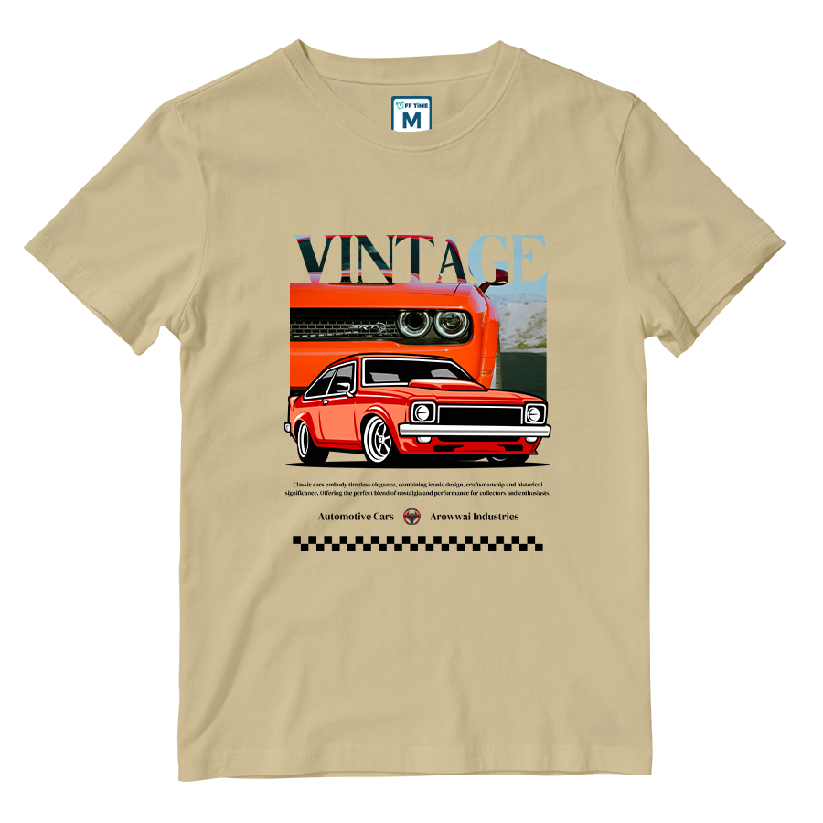 Cotton Shirt: VINTAGE CAR