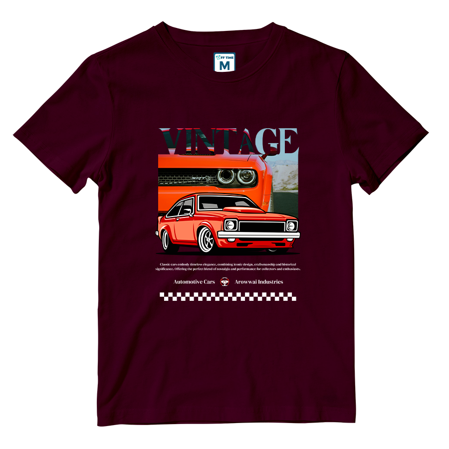 Cotton Shirt: VINTAGE CAR
