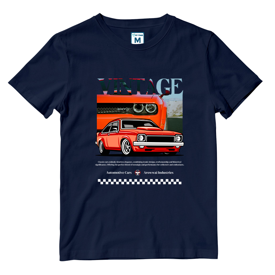Cotton Shirt: VINTAGE CAR