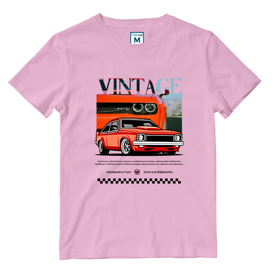Cotton Shirt: VINTAGE CAR