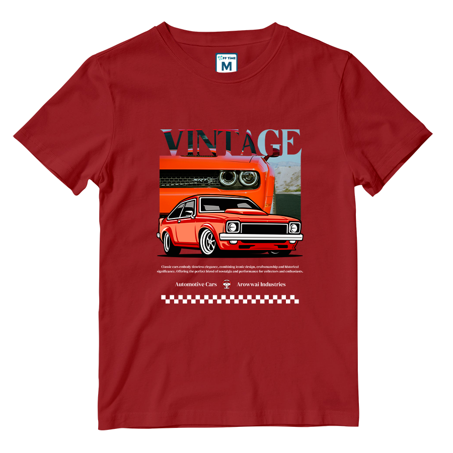 Cotton Shirt: VINTAGE CAR