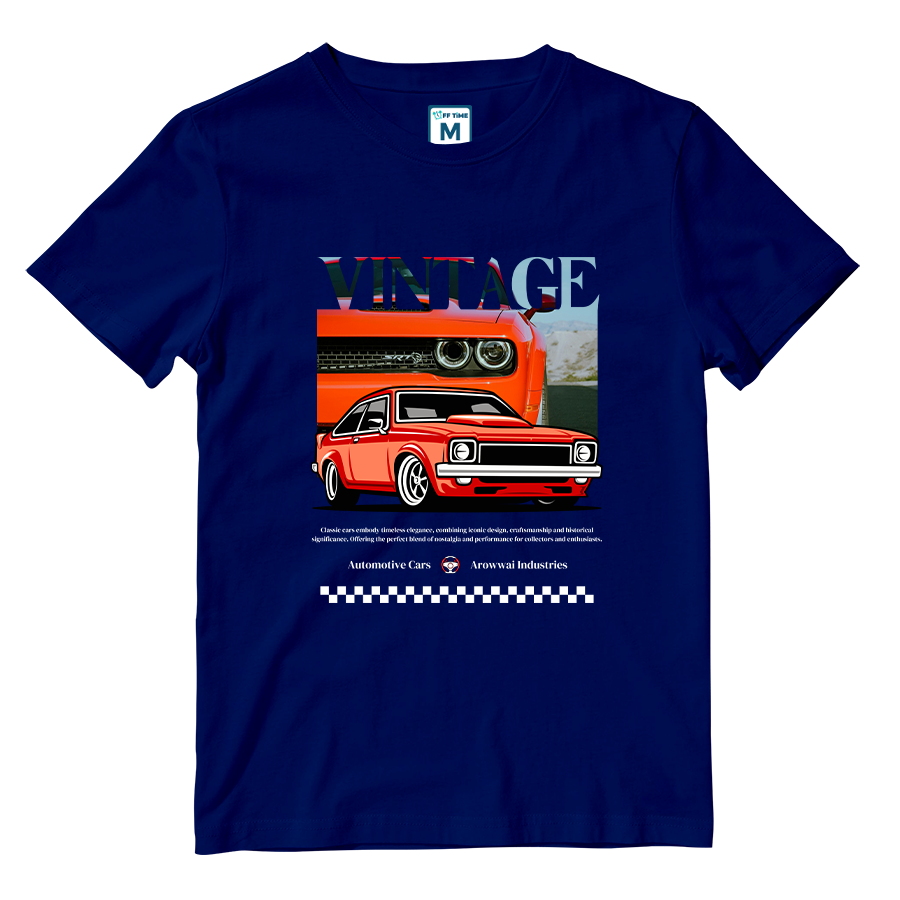 Cotton Shirt: VINTAGE CAR