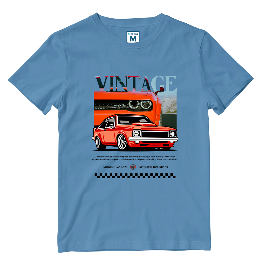 Cotton Shirt: VINTAGE CAR
