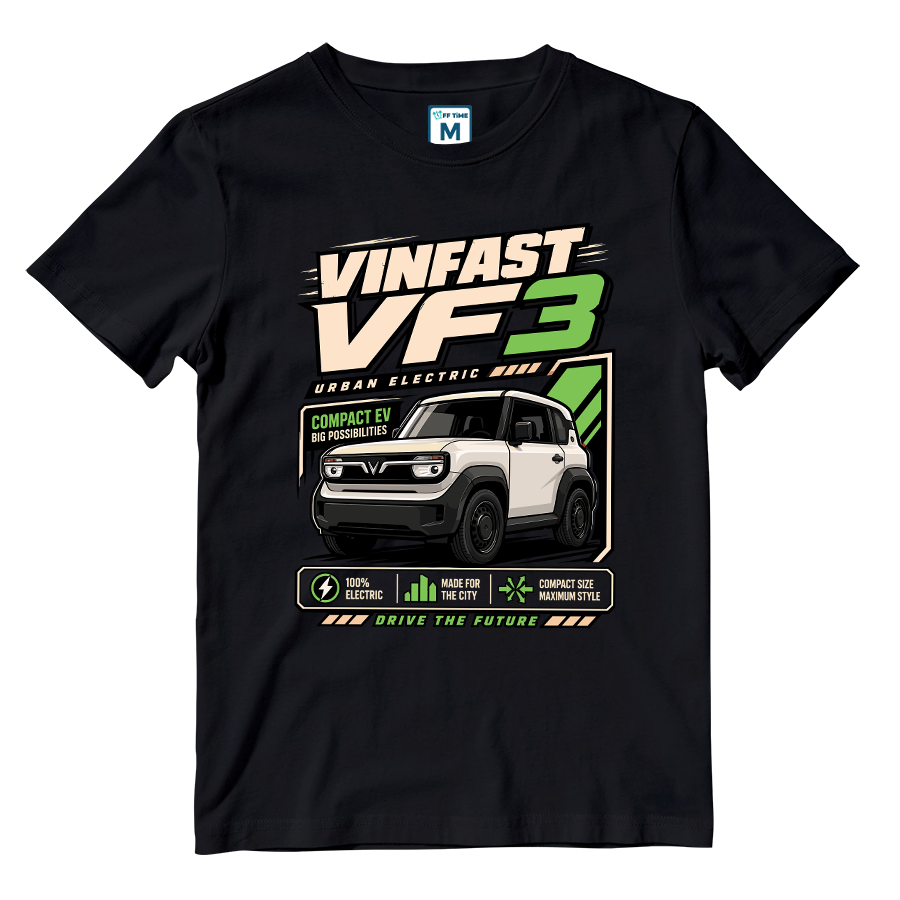Cotton Shirt: Vinfast VF3 Graphic
