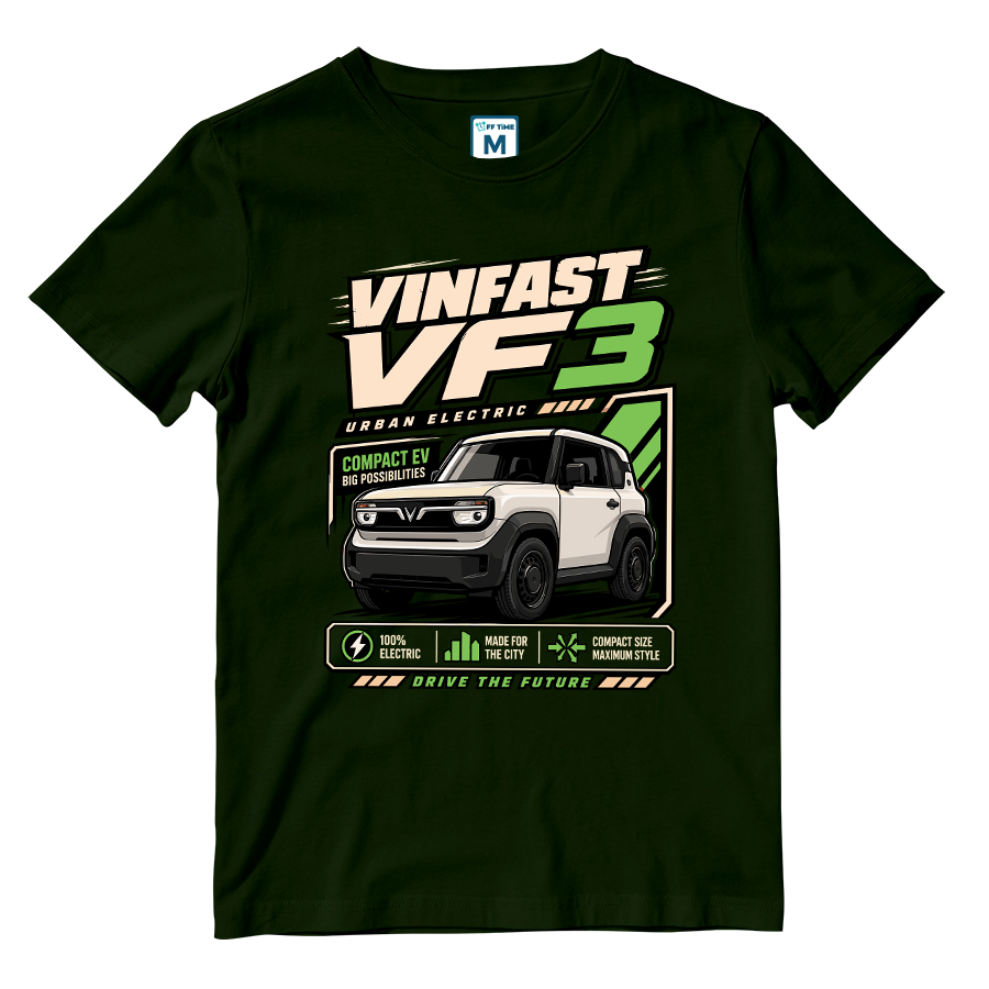 Cotton Shirt: Vinfast VF3 Graphic