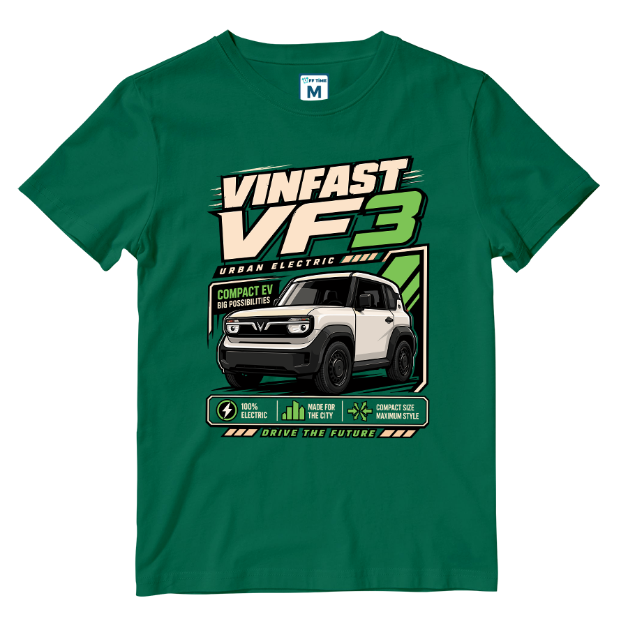 Cotton Shirt: Vinfast VF3 Graphic