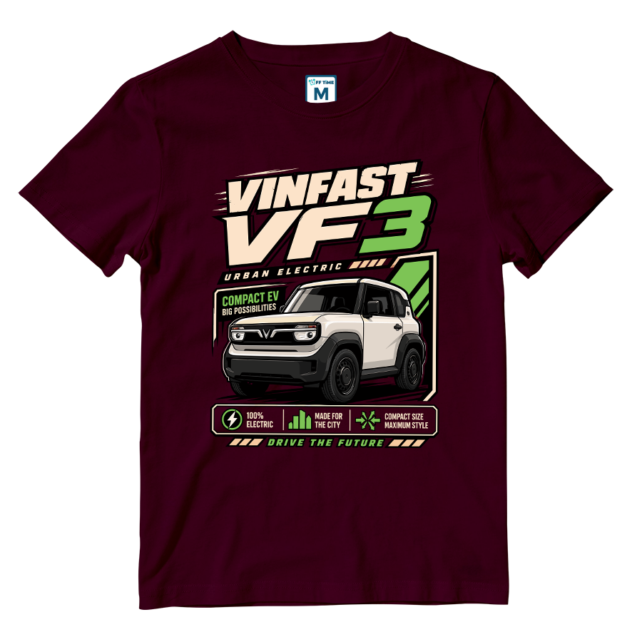 Cotton Shirt: Vinfast VF3 Graphic
