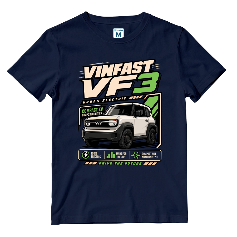 Cotton Shirt: Vinfast VF3 Graphic