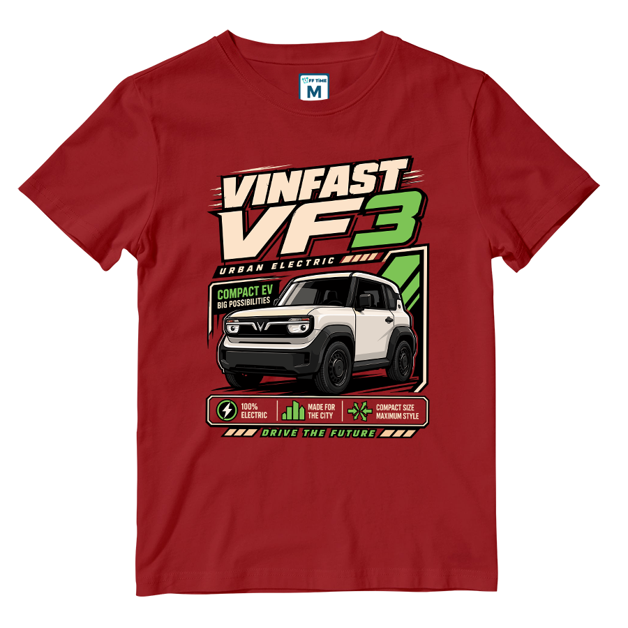 Cotton Shirt: Vinfast VF3 Graphic