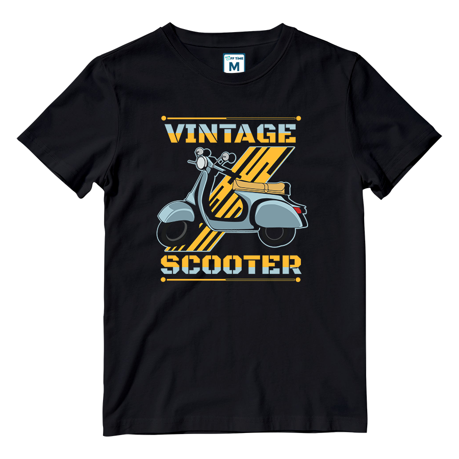 Cotton Shirt: Vintage Scooter