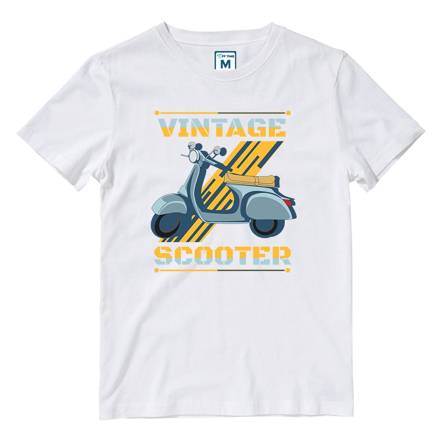 Cotton Shirt: Vintage Scooter