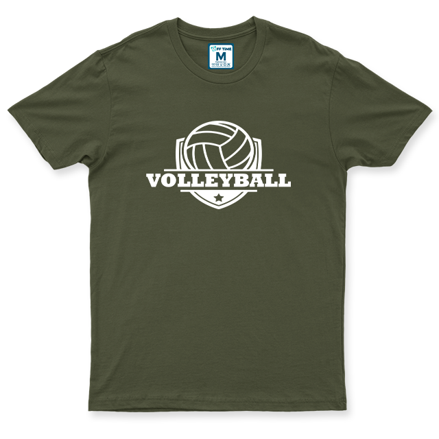 Drifit Shirt: Volleyball Crest