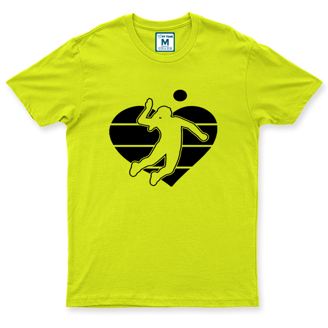 Drifit Shirt: Volleyball Heart