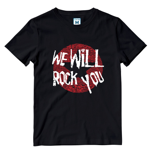 Cotton Shirt: We Will Rock You