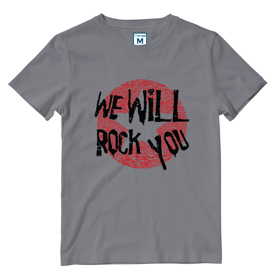 Cotton Shirt: We Will Rock You