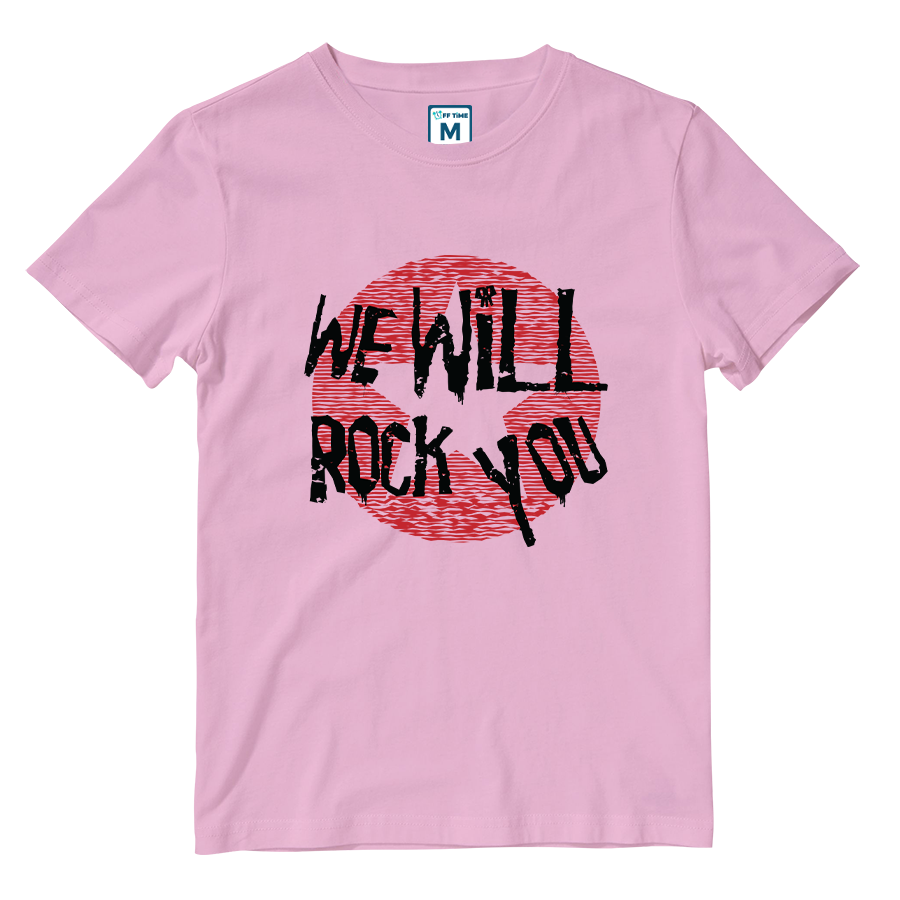 Cotton Shirt: We Will Rock You