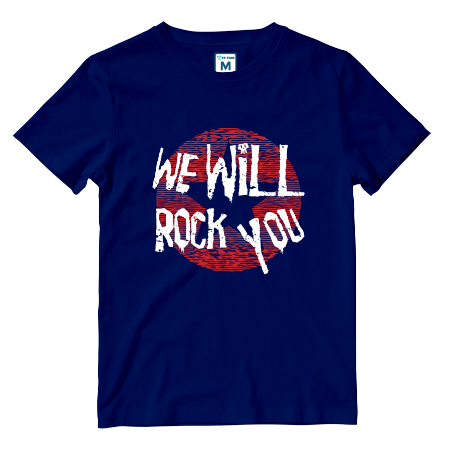 Cotton Shirt: We Will Rock You