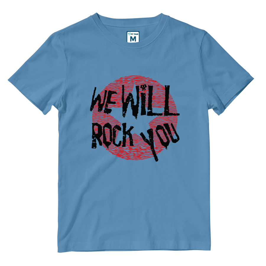Cotton Shirt: We Will Rock You