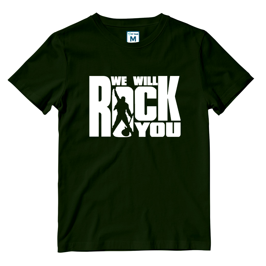 Cotton Shirt: We Will Rock You