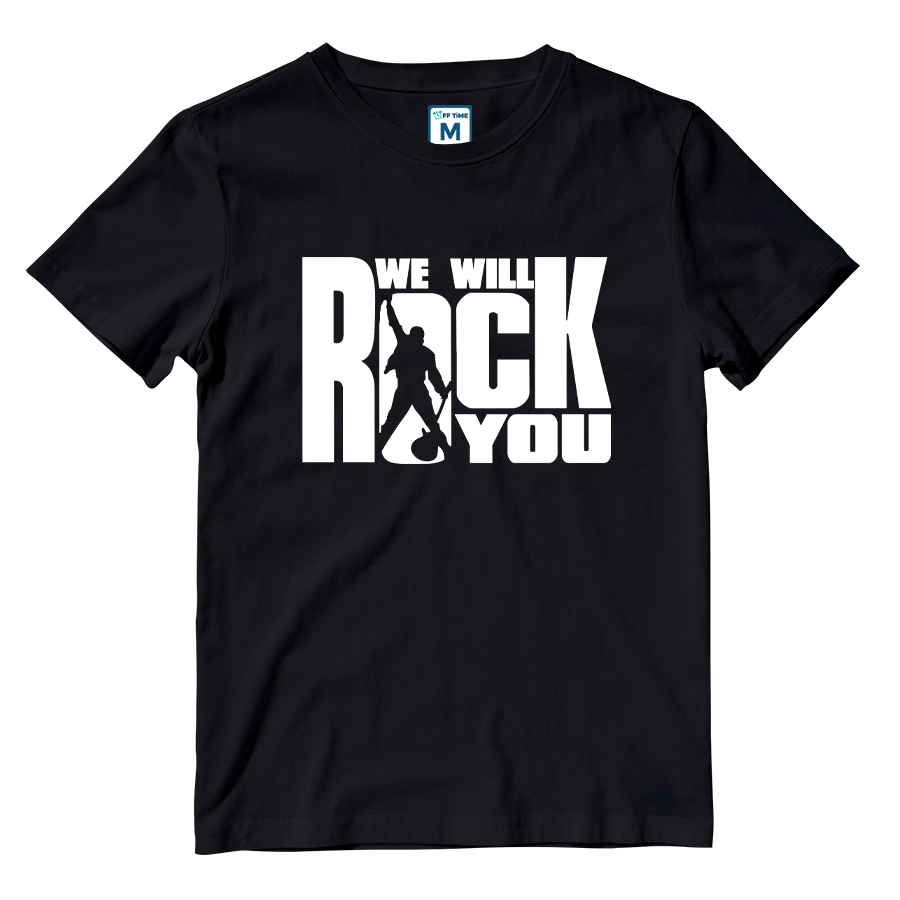 Cotton Shirt: We Will Rock You