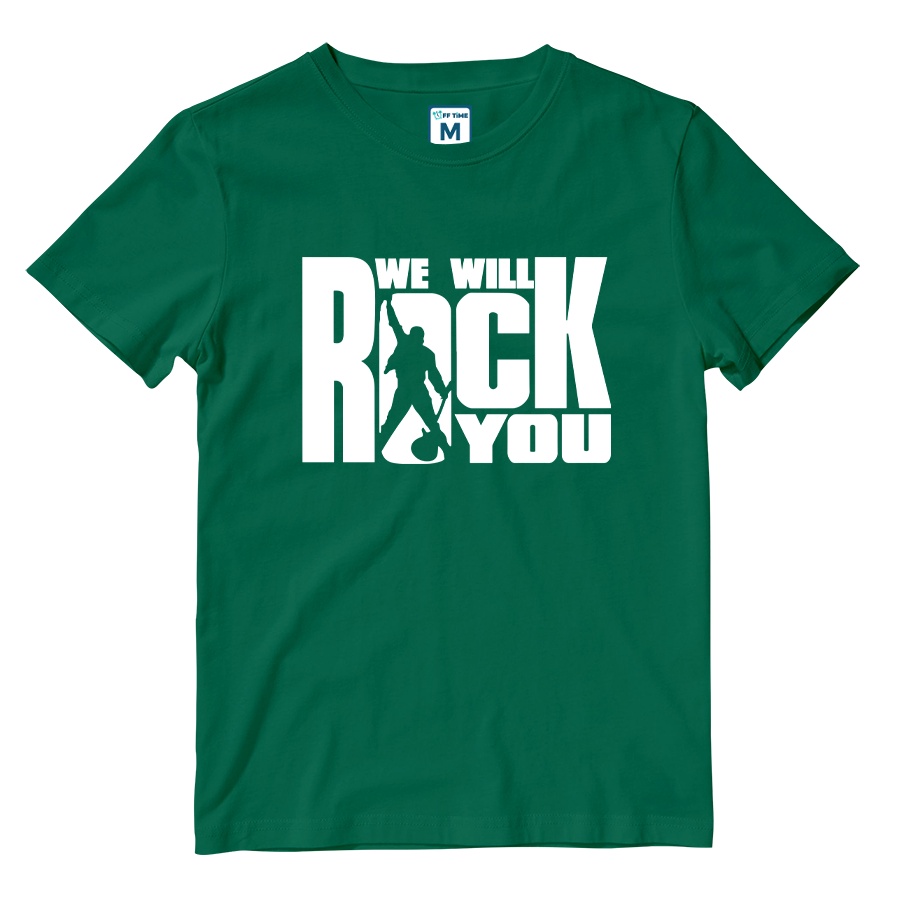Cotton Shirt: We Will Rock You