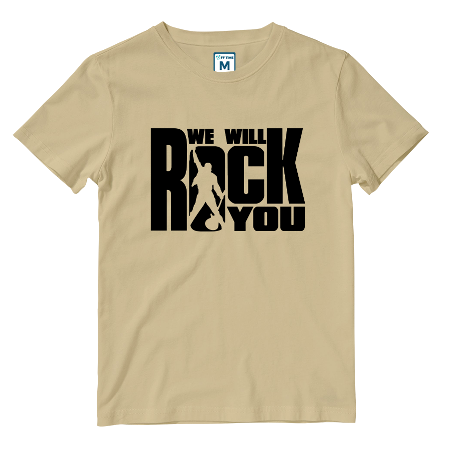 Cotton Shirt: We Will Rock You