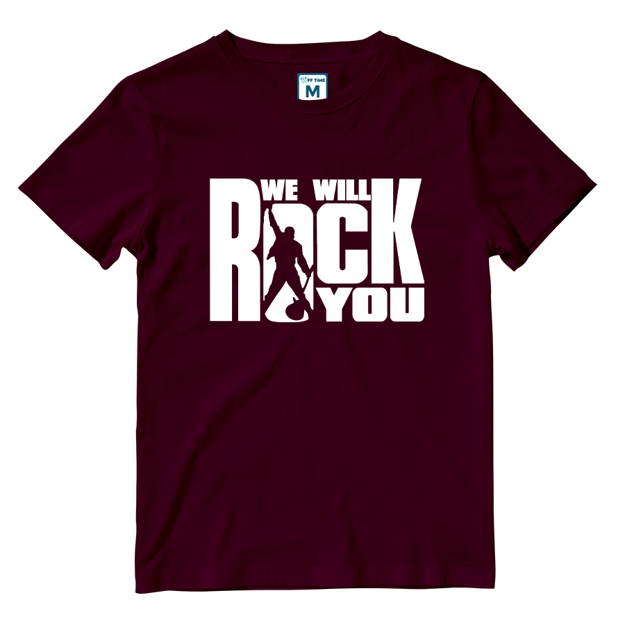 Cotton Shirt: We Will Rock You