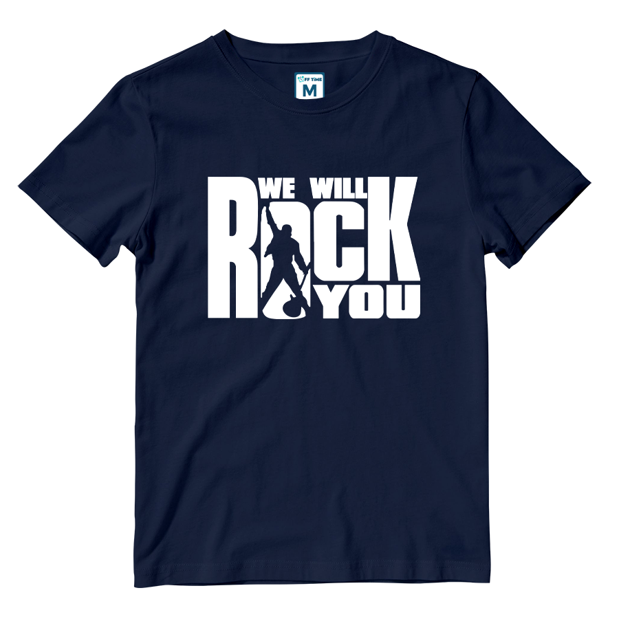 Cotton Shirt: We Will Rock You