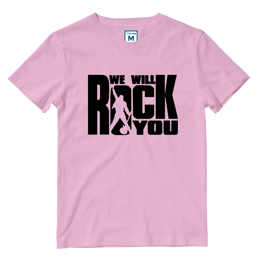 Cotton Shirt: We Will Rock You