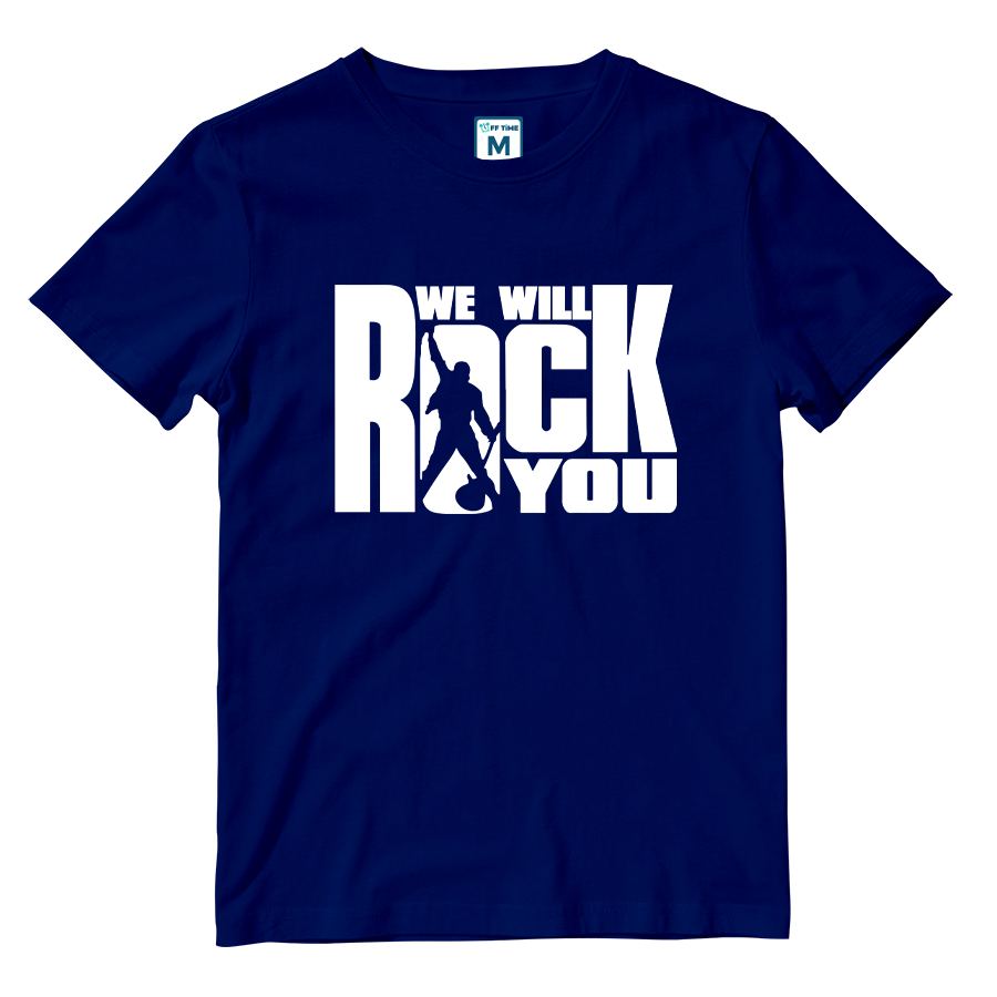 Cotton Shirt: We Will Rock You
