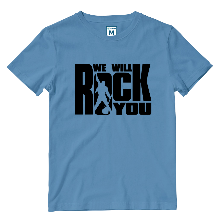 Cotton Shirt: We Will Rock You