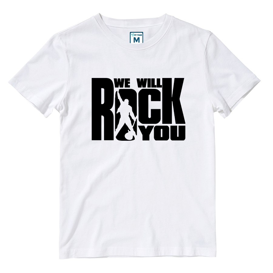Cotton Shirt: We Will Rock You