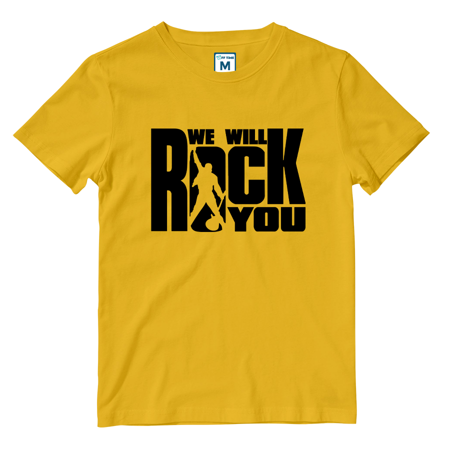 Cotton Shirt: We Will Rock You