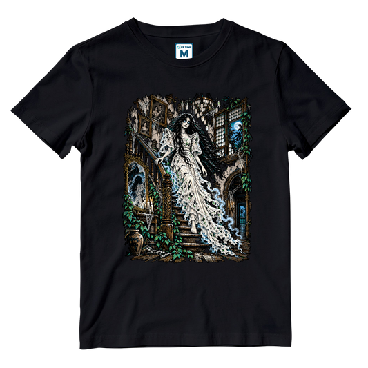 Cotton Shirt: White Lady