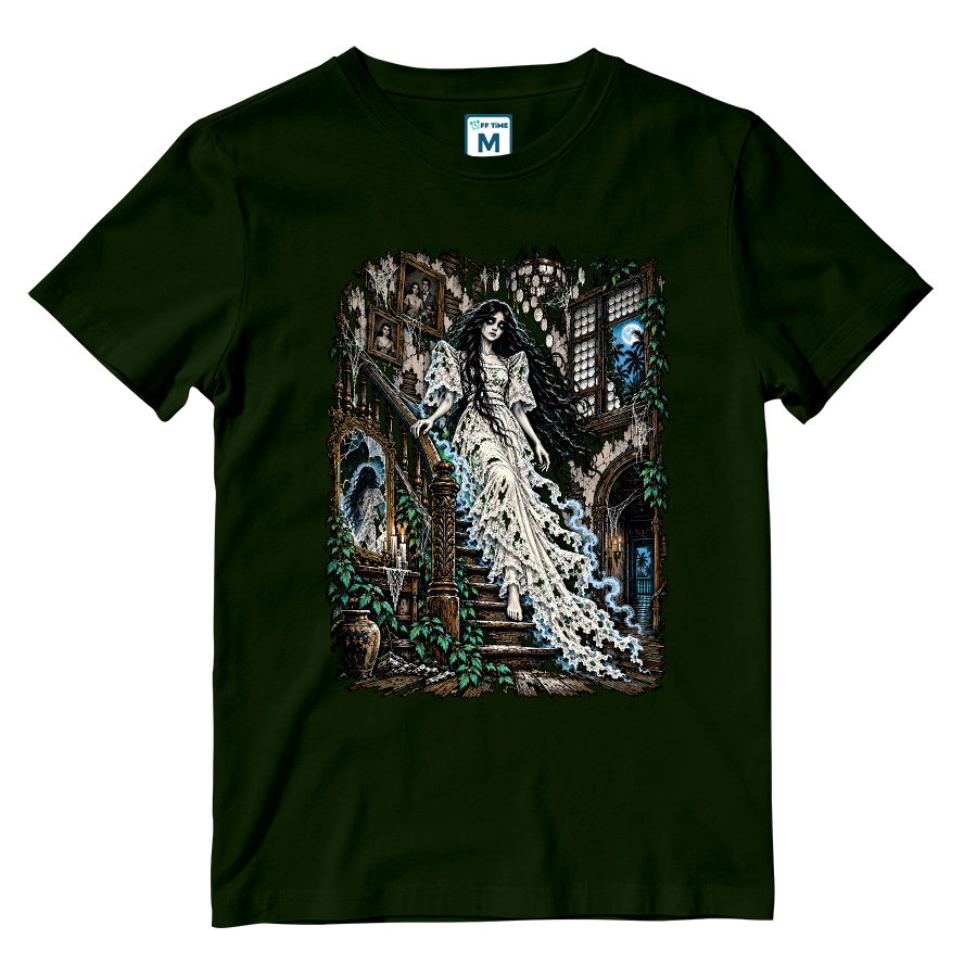 Cotton Shirt: White Lady