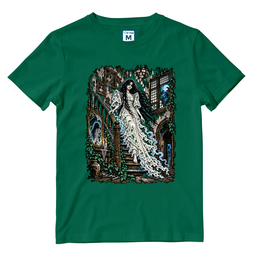 Cotton Shirt: White Lady