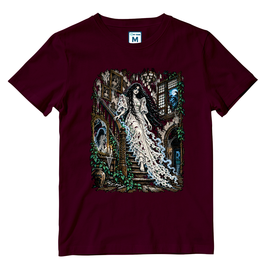 Cotton Shirt: White Lady