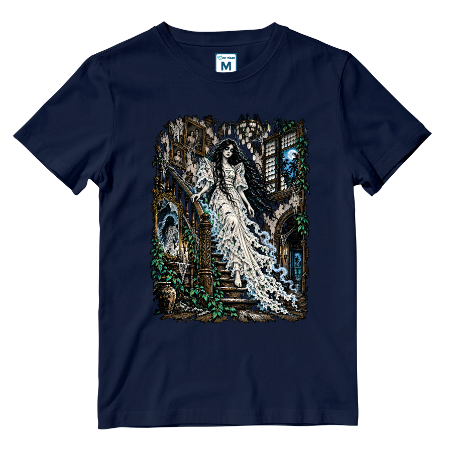 Cotton Shirt: White Lady