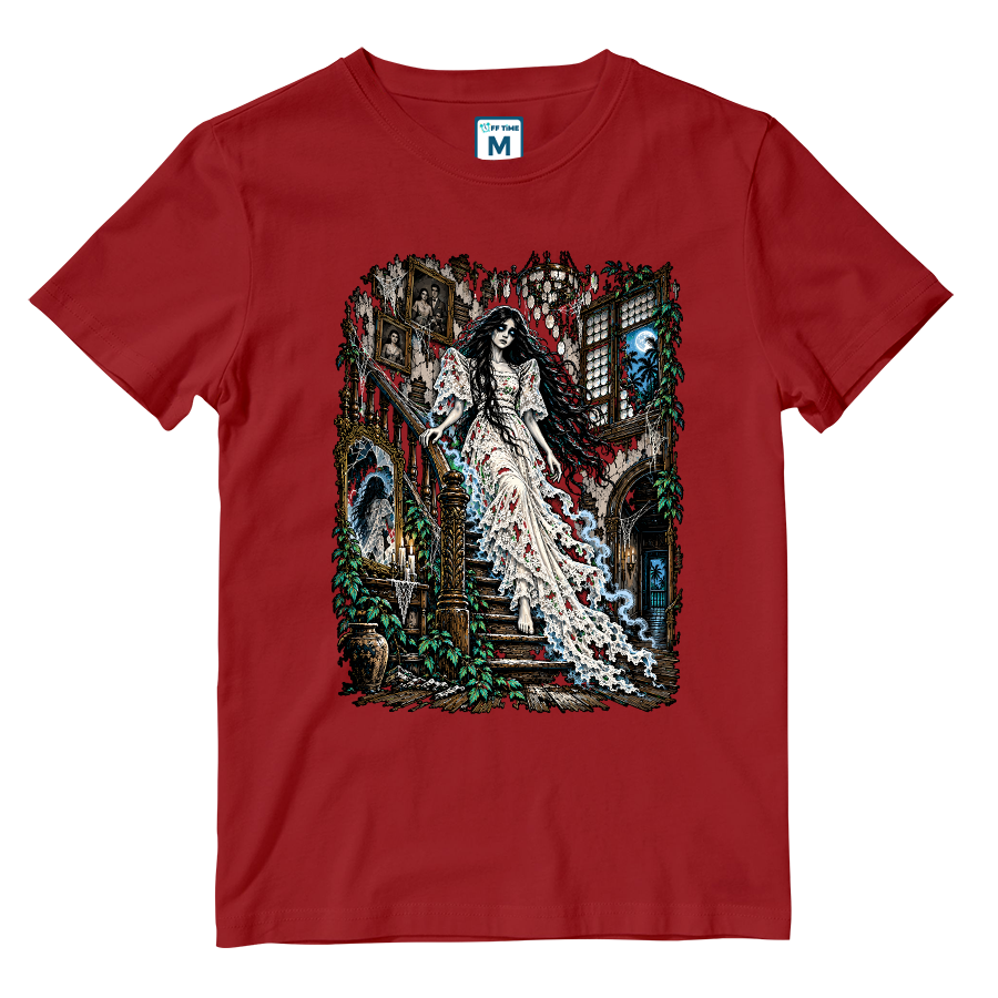 Cotton Shirt: White Lady