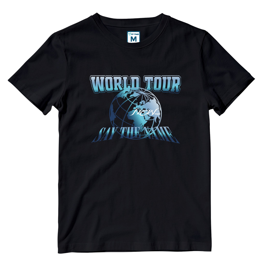 Cotton Shirt: World Tour Y2K