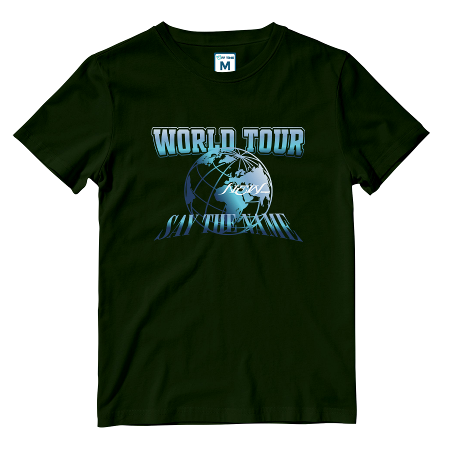Cotton Shirt: World Tour Y2K